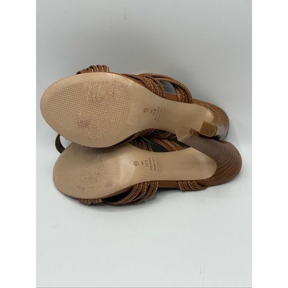 Schutz Marcela Strappy Heeled Leather Sandals - Women’s US 5.5B / - Picture 9 of 9